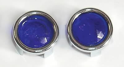 Mr Gasket 5101 BLUE DOTS-GLASS 2/SET Mr. Gasket