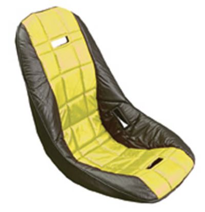 RCI Racing Componets 8021S POLYETHYLENE SEAT LOWBACK BLACK COVER